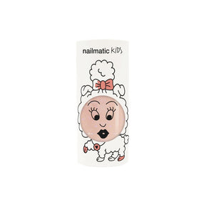 Vernis enfant base eau Peachy - pêche pailleté