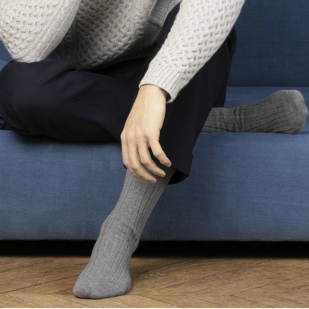 Chaussettes laine cachemire  T39/42 / T43/46