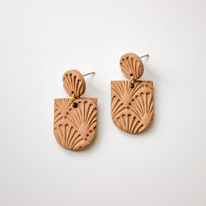 Boucles d’oreilles Nala latte