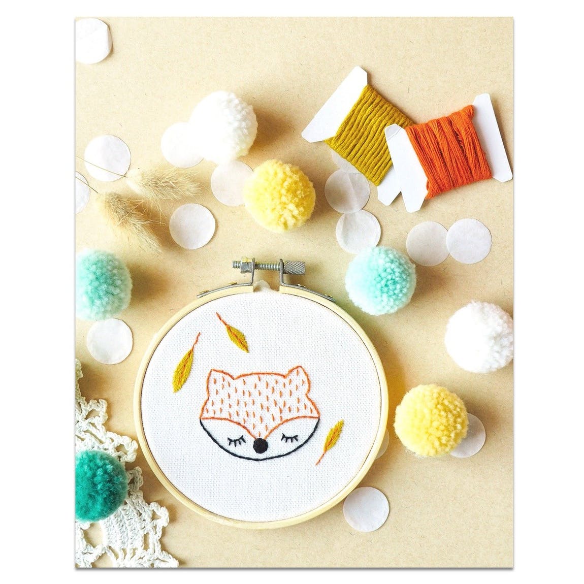 Kit de broderie Joli Renard