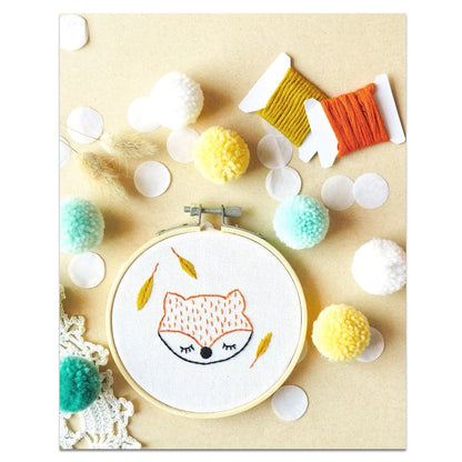 Kit de broderie Joli Renard