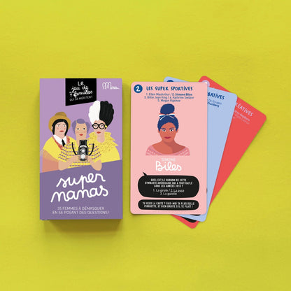 Jeu des 7 familles: Super nanas