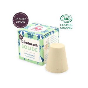 Déodorant solide marine pour peaux sensibles