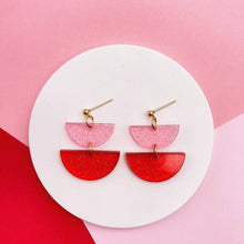 Charger l&#39;image dans la galerie, Boucles d’oreilles Fanette pink
