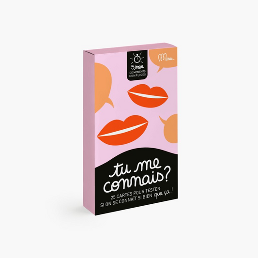 Jeu de société Tu me connais ?