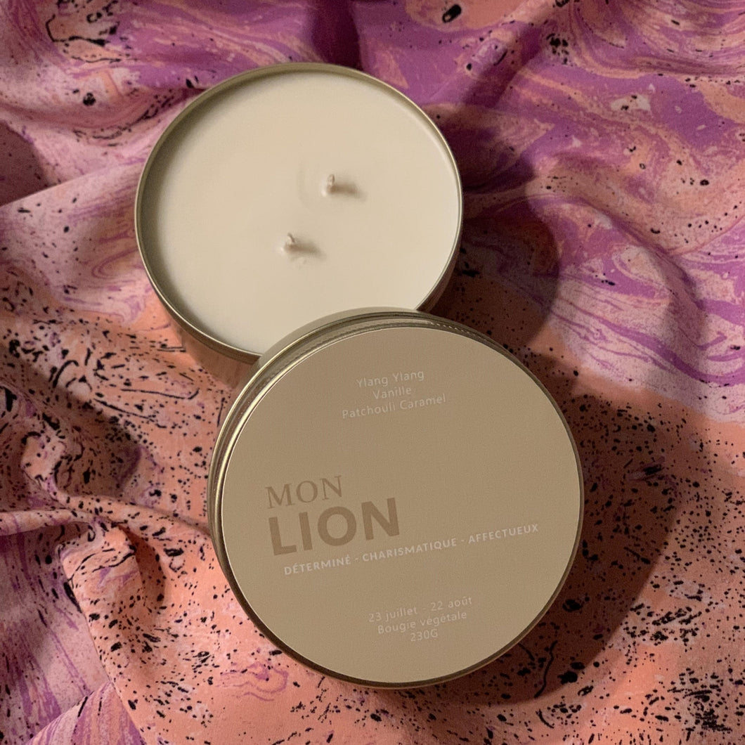 Bougie Astrologique Lion