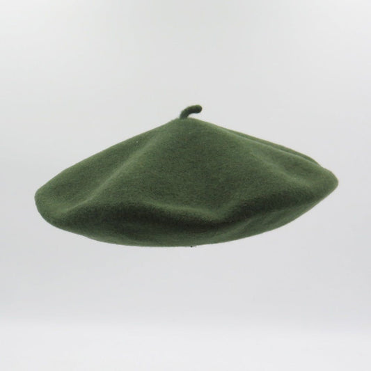 Béret kaki 100% laine - TU