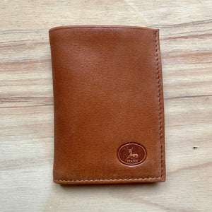 Porte-cartes camel clair