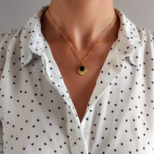 Charger l&#39;image dans la galerie, Collier L’héroïque agate noire
