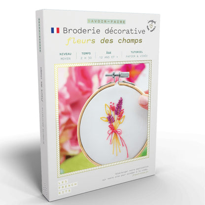 Kit de broderie Fleurs des champs