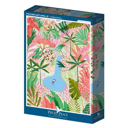 Puzzle Piscine naturelle 500 pièces