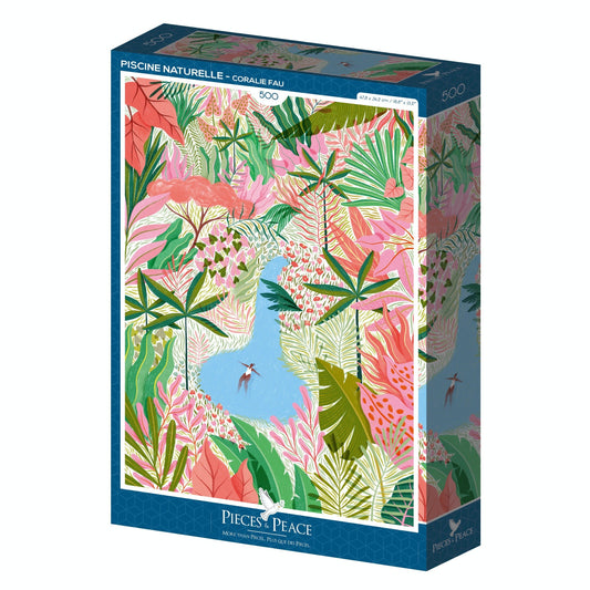 Puzzle Piscine naturelle 500 pièces