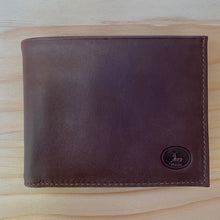 Charger l&#39;image dans la galerie, Portefeuille italien marron foncé
