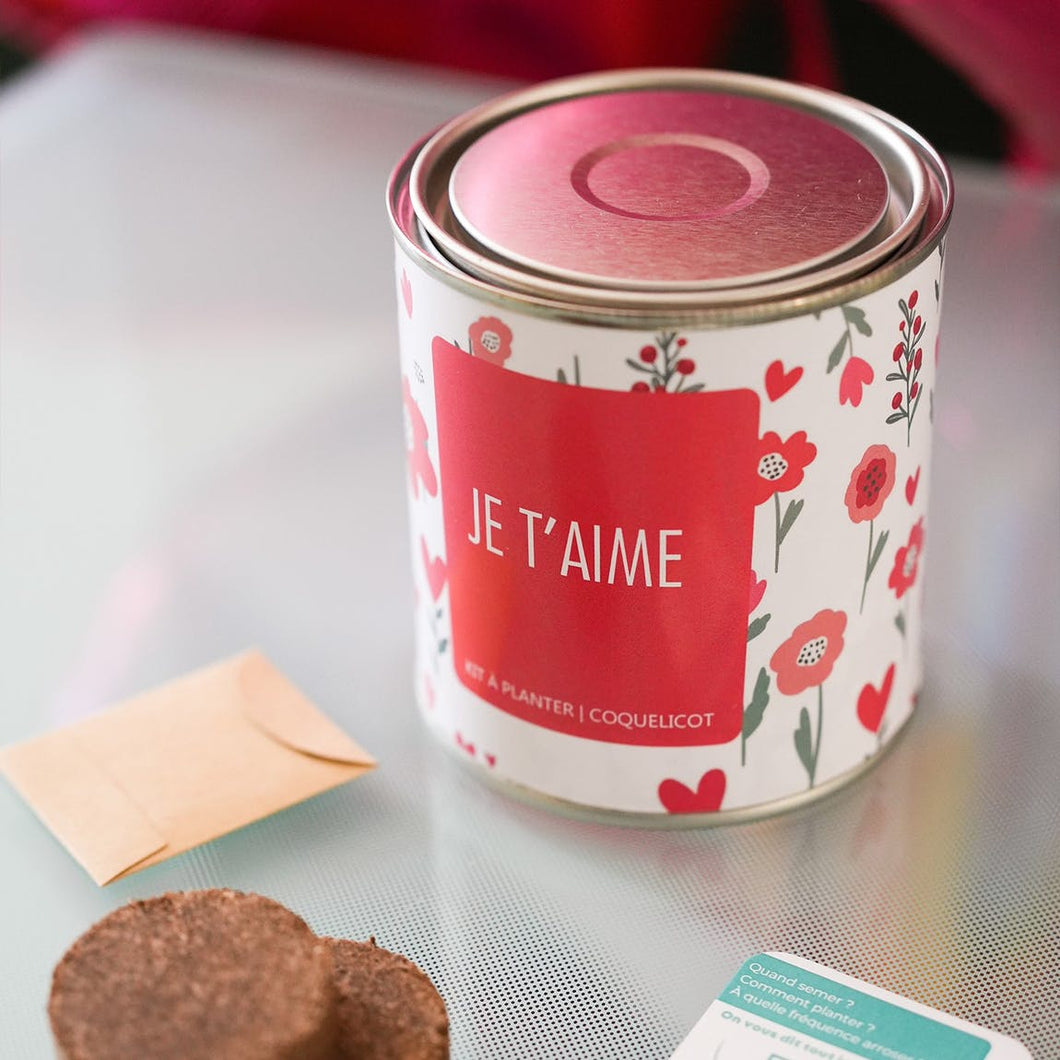 Kit à planter je t’aime