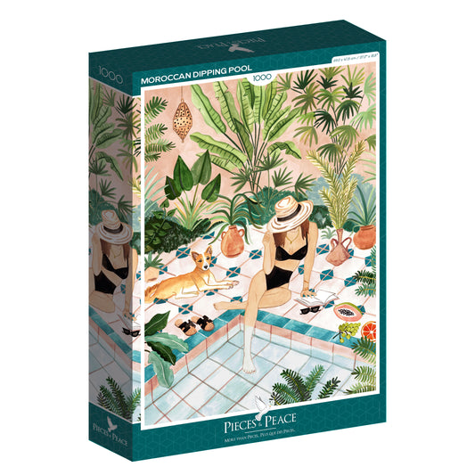 Puzzle Moroccan Dipping Pool 1000 pièces