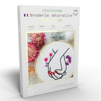Kit de broderie Toi et moi