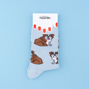 Chaussettes Bouledogue anglais T35-44