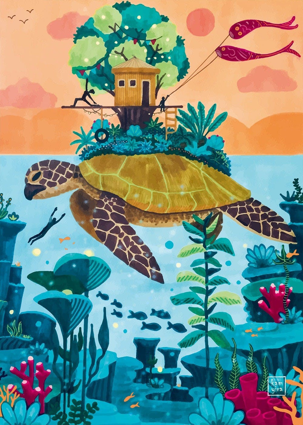Puzzle Dream destination 1000 pièces