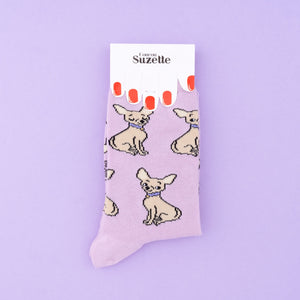 Chaussettes Chihuahua T35-44