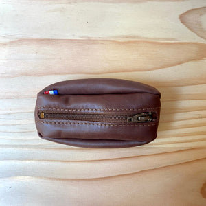 Porte-monnaie grain de café marron