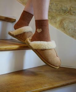 Chaussettes La femme Adèle ocre