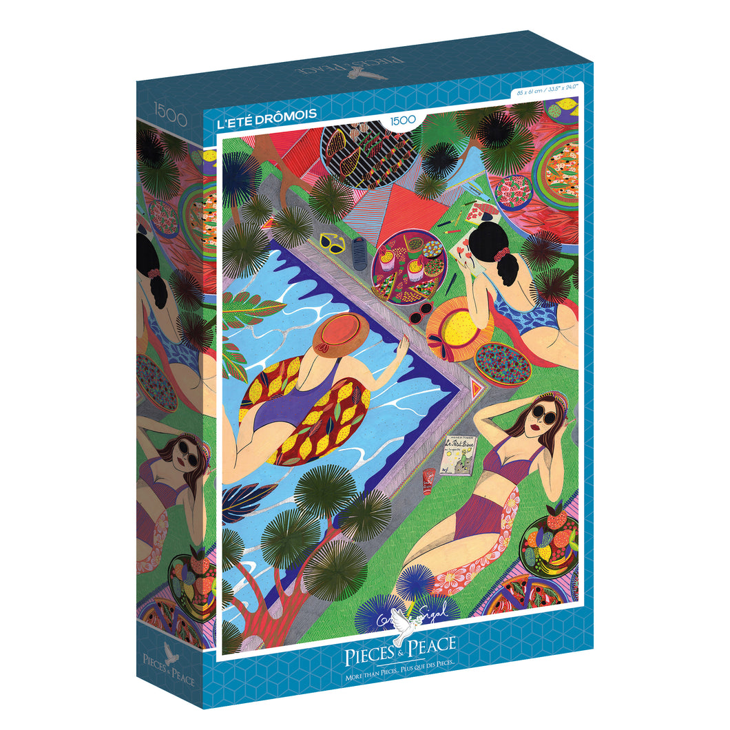 Puzzle L'Eté Drômois 1500 pièces
