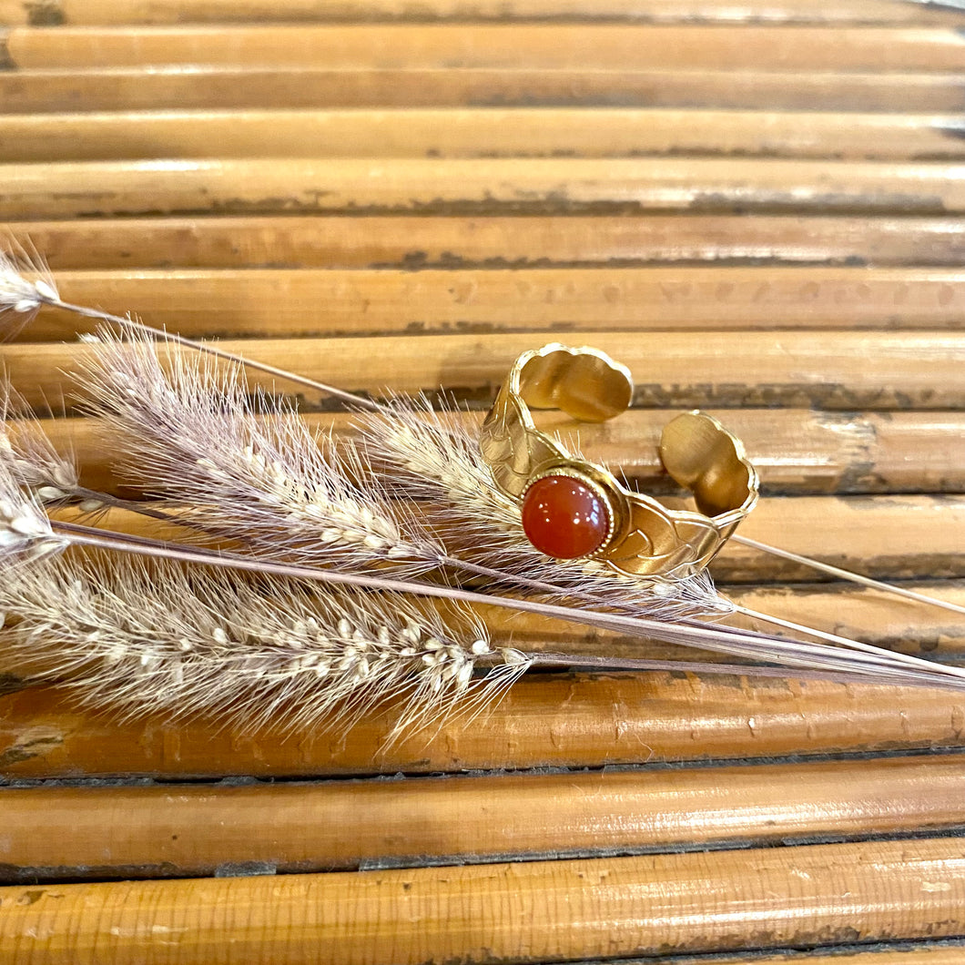 Bague Katniss cornaline