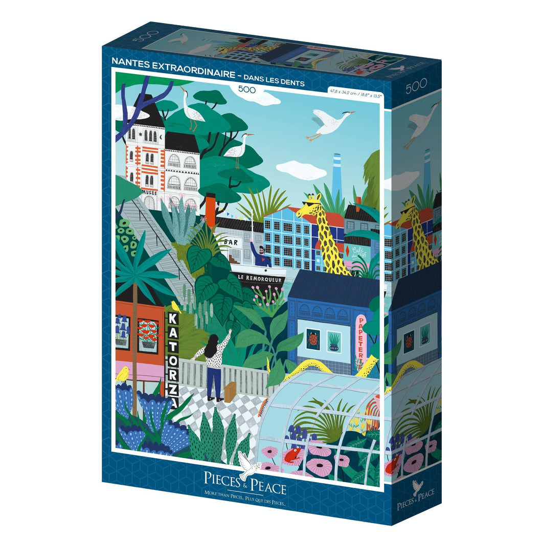 Puzzle Nantes Extraordinaire 500 pièces