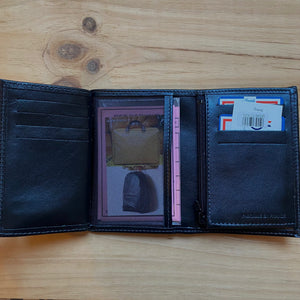 Portefeuille Junior noir