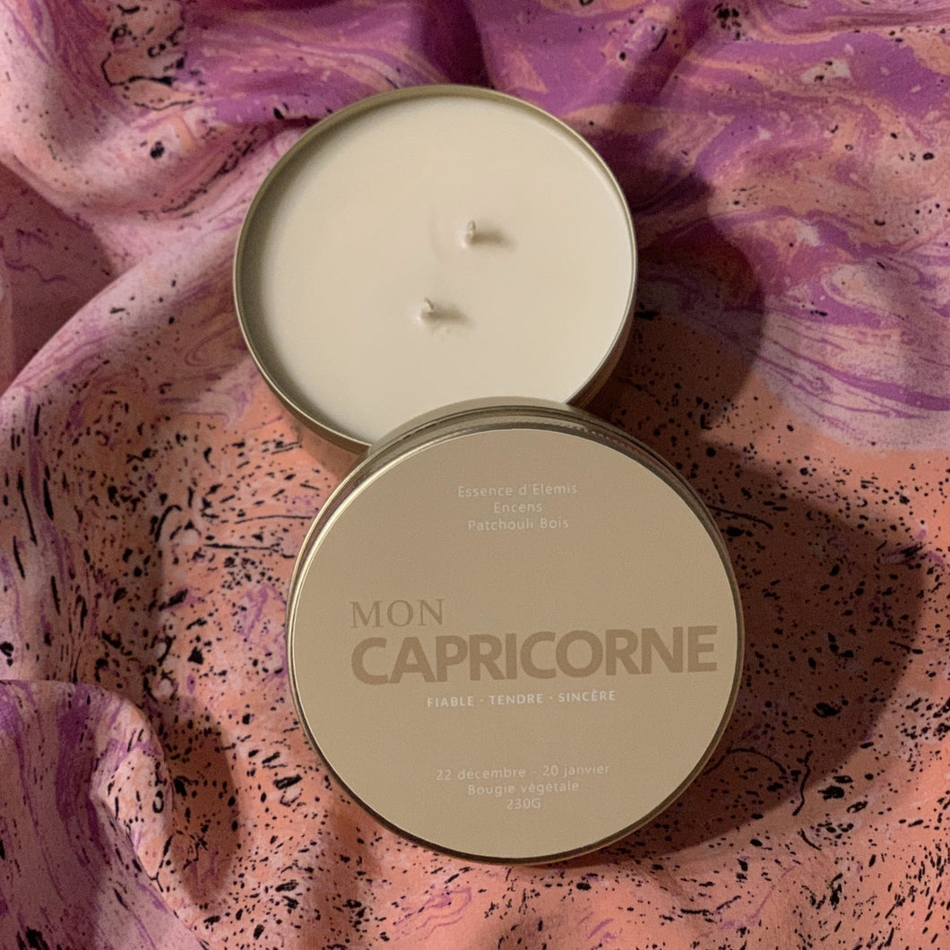 Bougie Astrologique Capricorne