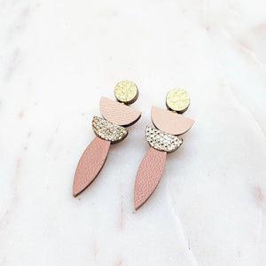Boucles d’oreilles Gala nude