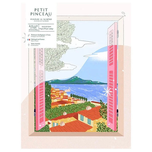 Kit de peinture Fenêtre ouverte sur Naples