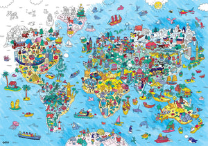 Poster à colorier Atlas