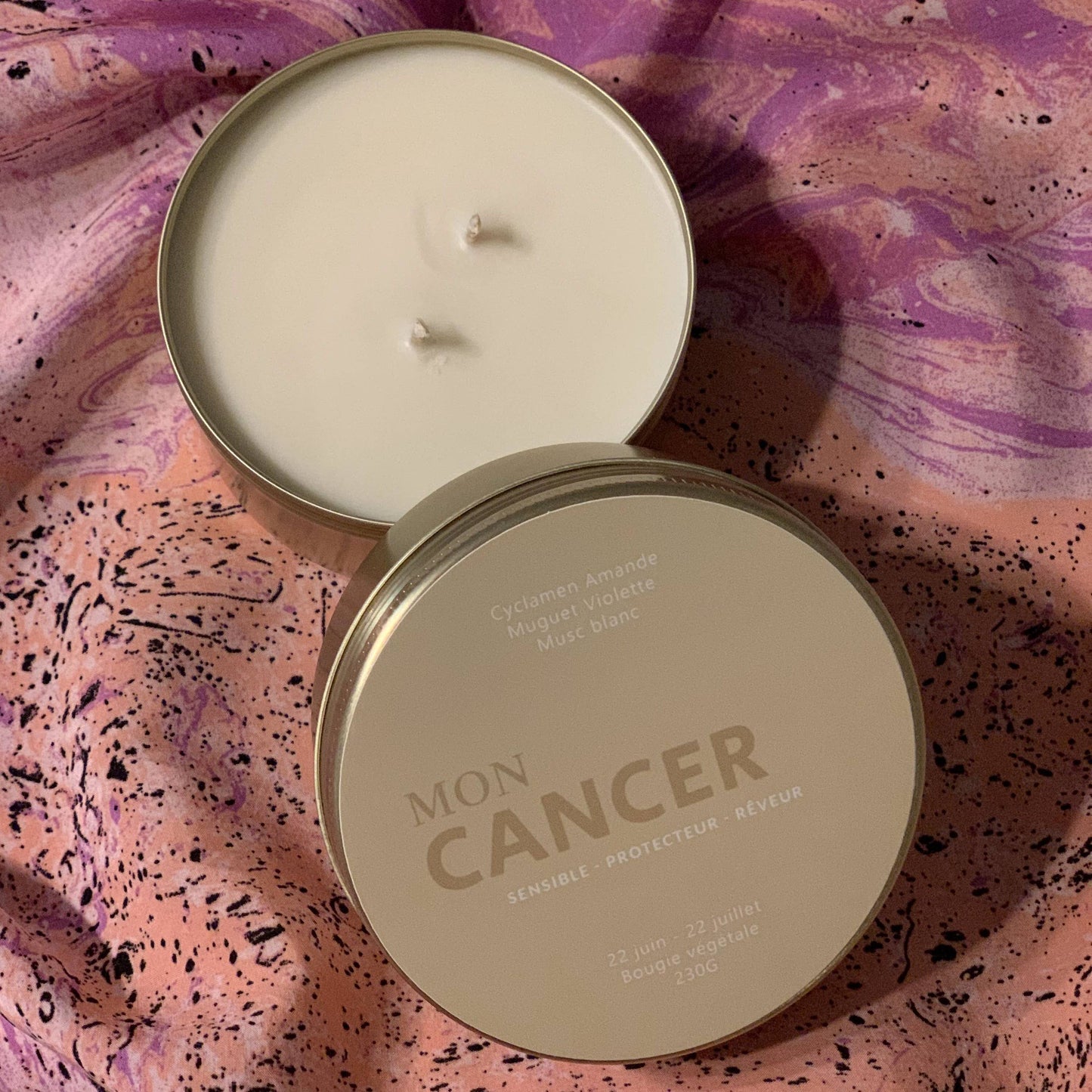 Bougie Astrologique Cancer