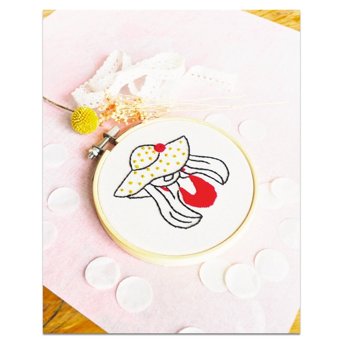 Kit de broderie fashion victime