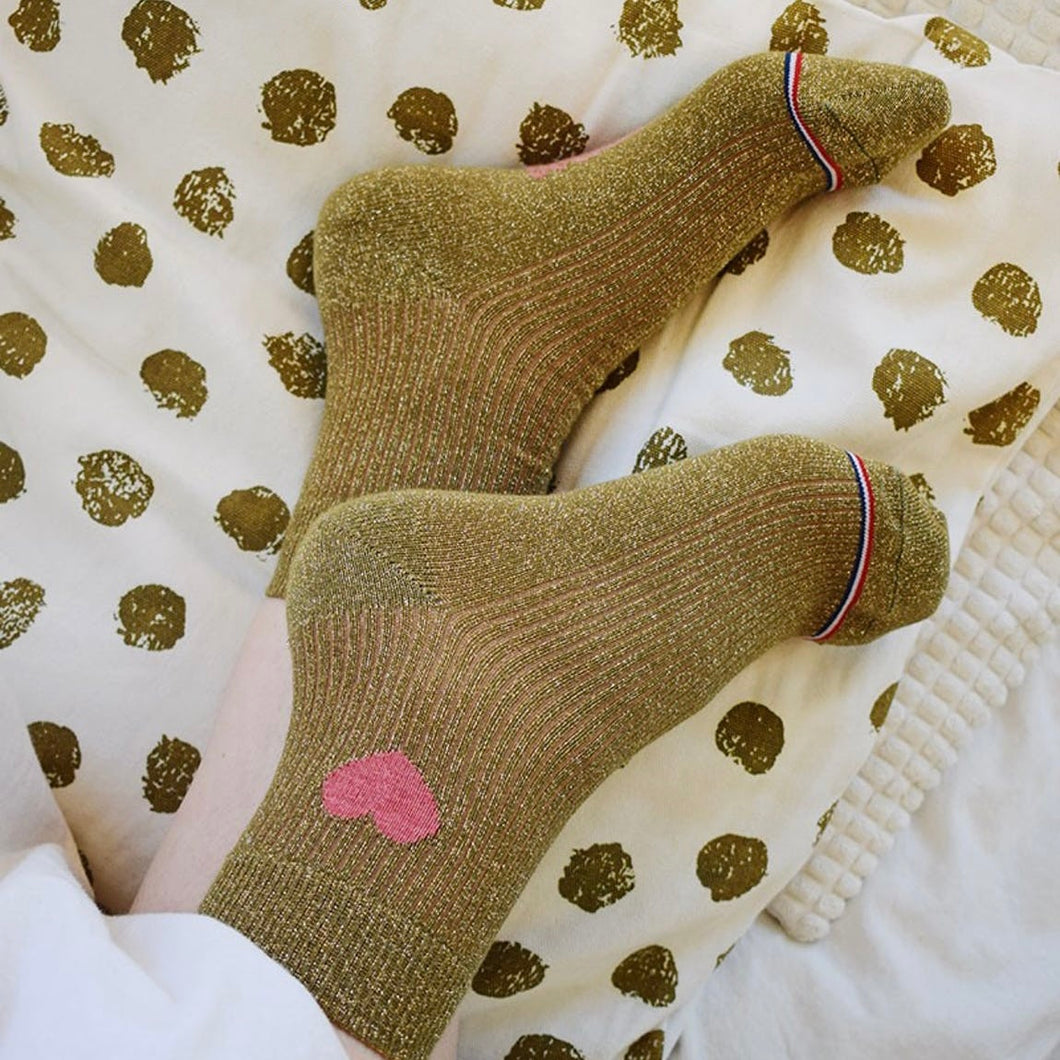 Chaussettes La femme Adèle kaki