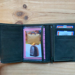 Portefeuille Junior vert