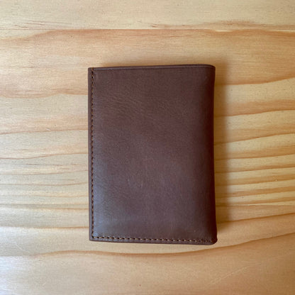 Porte-cartes marron