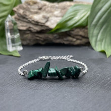 Charger l&#39;image dans la galerie, Bracelet argenté Magic’ avec pierres semi-précieuses
