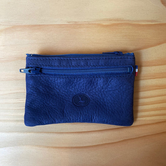 Porte-monnaie bleu électrique