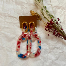 Charger l&#39;image dans la galerie, Boucles d’oreilles Suzanne multico clair
