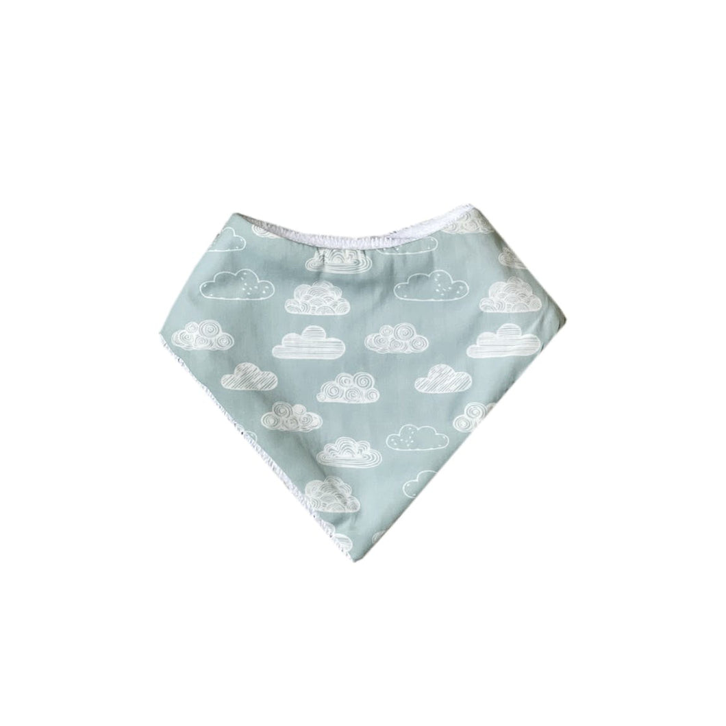 Mini bavoir de dentition Nuages