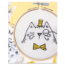 Charger l&#39;image dans la galerie, Kit de broderie Monsieur chat
