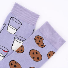 Charger l&#39;image dans la galerie, Chaussettes Cookies et Verres de lait T35-44
