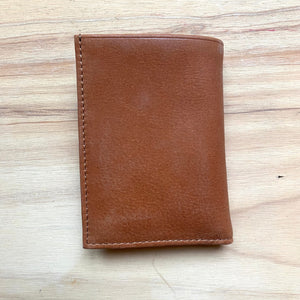 Porte-cartes camel clair