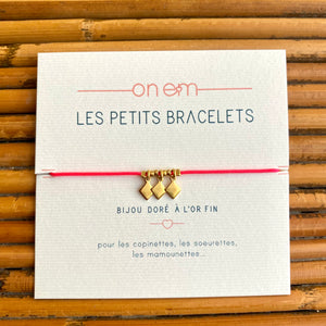 Bracelets summer (couleurs aux choix)