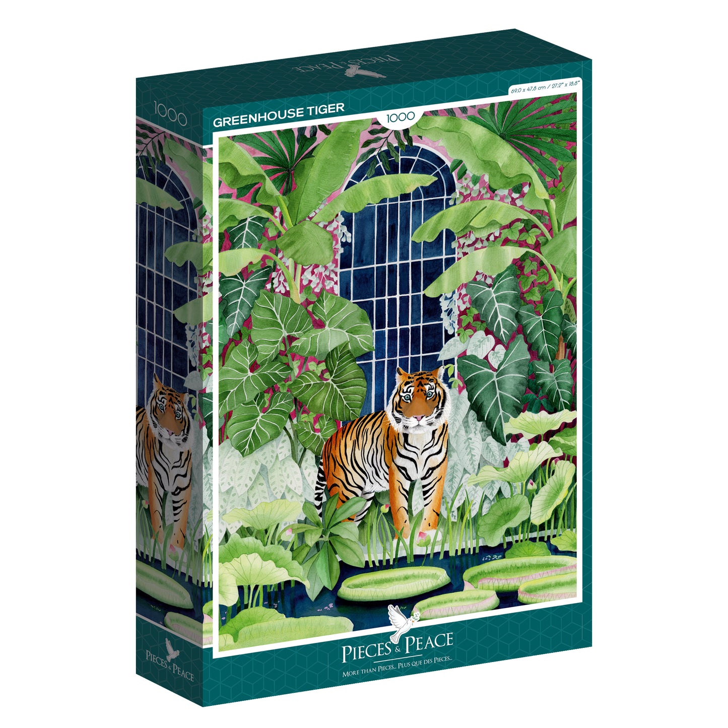 Puzzle Greenhouse Tiger 1000 pièces