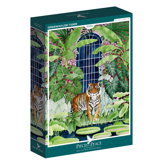Puzzle Greenhouse Tiger 1000 pièces