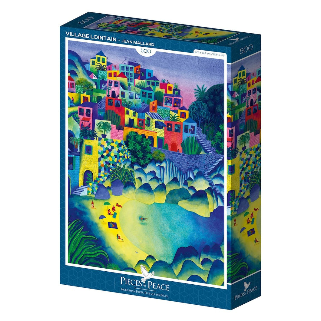 Puzzle Village lointain 500 pièces
