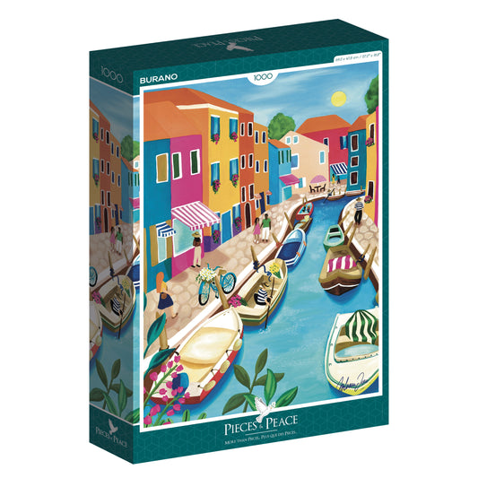 Puzzle Burano 1000 pièces